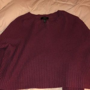 Forever 21 pink sweater